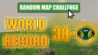 How I got the Random Map Challenge World Record