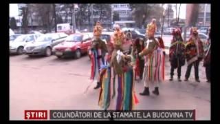 Colindatori de la Stamate la Bucovina TV 23 Decembrie 2014