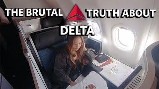 BRUTALLY Honest Review Delta One Suites & NEW Delta One LOUNGE JFK-AMS a330-900neo #delta #deltaone