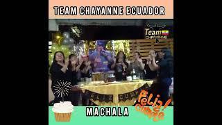 Cumpleaños Chayanne Team Ecuador #Machala