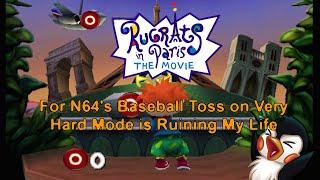 Rugrats in Paris for N64's Baseball Minigame on Very Hard Mode is Ruining My Life