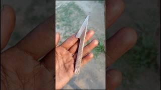 Making a knife from a FILE #forge #blacksmith #asmr #knife #file