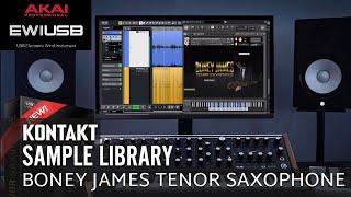 VST Boney James Tenor Saxophone Kontakt Sample Library - ewi usb - ewi 4000s - ewi 5000 - yamaha wx
