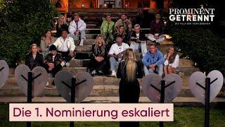 Eskalation bei der ersten Nominierung | Prominent getrennt