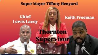 Ex Chief Lewis Lacey, Keith Freeman & Super Mayor Tiffany A Henyard