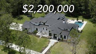 $2,200,000 Transitional Style Home In Texas | Custom Built Home || Houston Luxury Real Estate