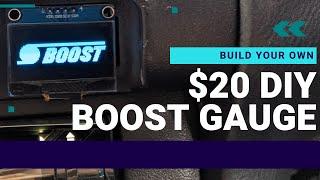 How to easily build your own digital boost gauge - Part 1 of 2