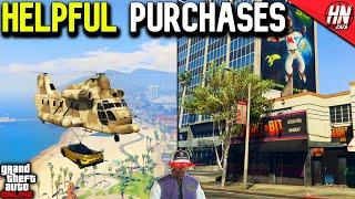 10 MOST HELPFUL Things You CAN BUY In GTA Online