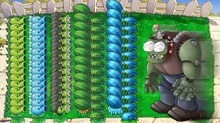 Gatling Pea Vs Team Winter Melon Vs Giga Gargantuar Dr Zomboss Plants Vs Zombies Battlez