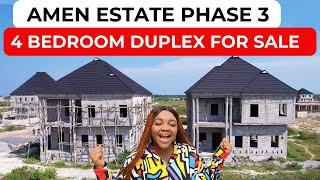 AMEN ESTATE PHASE 3 DUPLEX HOUSE FOR SALE | 4 BEDROOM DUPLEX HOUSE FOR SALE IN AMEN ESTATE PHASE 3