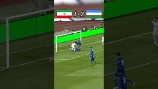 Iran vs Uzbekistan | AFC Road to 26 | Super game | #football #iran #uzbekistan #shorts