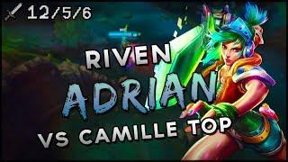 S6 | Adrian Riven vs Camille TOP | Ranked League VOD