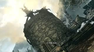 Skyrim Helgen Keep Dragon Attack Get to Ralof or Hadvar