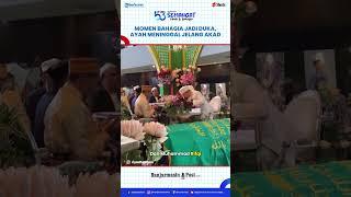 Suasana Haru Pernikahan Putri Rektor ULM Banjarmasin, Ayah Mempelai Pria Meninggal Jelang Akad