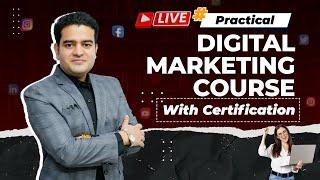 Digital Marketing Mastery Course with Certification | Live Practical Course by Marketing Fundas