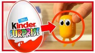 Киндер Сюрприз. Живая капсула. Волшебные киндеры. Kinder Surprise.