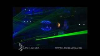 Лазерное Шоу - премия МузТв2008, Moscow never sleep