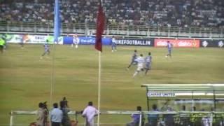 I league 2009: Viva Kerala captain Sakeer freekick against Chirag