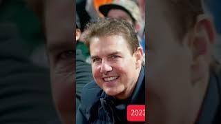 Tom Cruise Then Vs now: face transformation #shorts #ytshorts #tomcruise