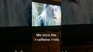 Coffee power! #lotr #tolkien #thehobbit #middleearth #lordoftherings #tolkien
