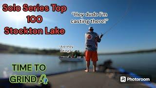 THIS GUY COULD COST ME AOY AND THIS TOURNAMENT! Solo series Top 100 Stockton Lake (Rude Fisherman)