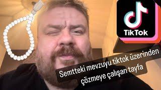 Semtte giderleşmeyi tiktok üzerinden yapmaya başlayan tayfa