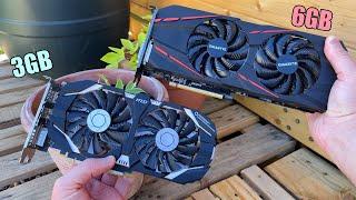 GTX 1060 3GB vs 1060 6GB in 2024 - Similar price, but what about performance?...