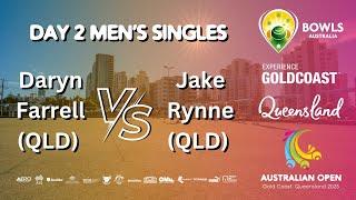 2025 Australian Open - Men’s Singles – Daryn Farrell (QLD) vs Jake Rynne (QLD)
