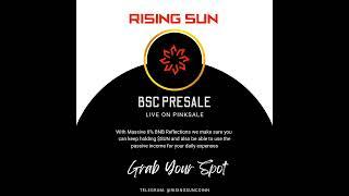 Rising Sun Coin - Massive passive income. Check Description. #passiveincome #crypto #presale #bsc