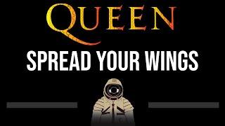 Queen • Spread Your Wings (CC)  [Karaoke] [Instrumental]