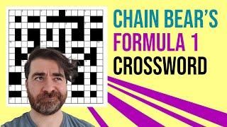 Formula 1 Cryptic Crossword Time | Play it yourself!