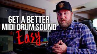 Make MIDI drums REAL - how I mix my drum tracks