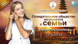 Елена Стрельникова с о. Бали  | О Созидательном обществе