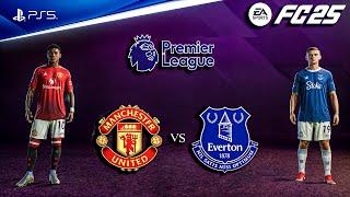 FC 25 - Man United vs Everton Ft. Ruben Amorim, | Premier League 24/25 Full Match | PS5™ [4K60]