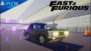 Building Dom's 1970 Charger from Fast and Furious | LEGO® 2K Drive (PS5) Vehicle Builder