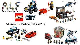 All Lego City Museum Break-In / Police Sets 2013 - Lego Speed Build Review