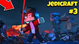 МАЙНКРАФТ JEDICRAFT НА КРИСТАЛИКЕ l ПРОЦЕСС СОЗДАНИЯ СВЕТОВОГО МЕЧА #3