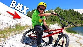 В Горах на BMX ! Экстрим Велопокатушки ! Бэм и Трюки для Начинающих