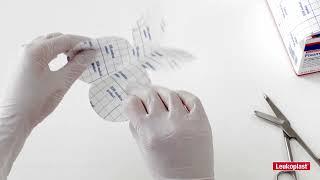 Cusomizing shapes for different body parts with Hypafix 海帕菲醫用皮膚貼膜