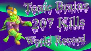 Toxic Brainz 207 Kills World Record PvZ GW2