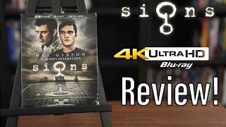 Signs (2002) 4K UHD Blu-ray Review!