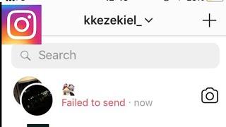 Can't Send Messages In Instagram On iPhone