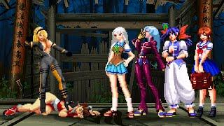 [KOF Mugen] Lien Neville vs Kula Diamond Team