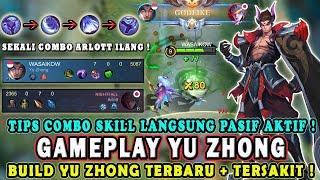 CARA MAIN YU ZHONG TERBARUCOMBO SKILL + BUILD YU ZHONG TERSAKIT TUTORIAL GAMEPLAY YU ZHONG - MLBB