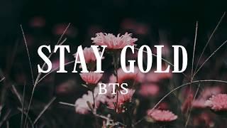 BTS - Stay Gold [English Lyrics]