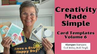 Creativity Made Simple Vol. 6 | Easy Card Making Ideas Designed From Templates