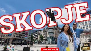 The UNSEEN TRUTH in Skopje | North Macedonia | Travel Vlog in 4K