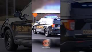 Mercedes plays hide and seek with the cops at Atlanta Caffeine and Octane #carshow