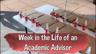 Week in the Life of an Academic Advisor