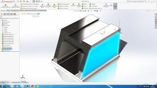 Solidworks. Урок 9.1. Проекционные (дополнительные) виды - создание чертежа